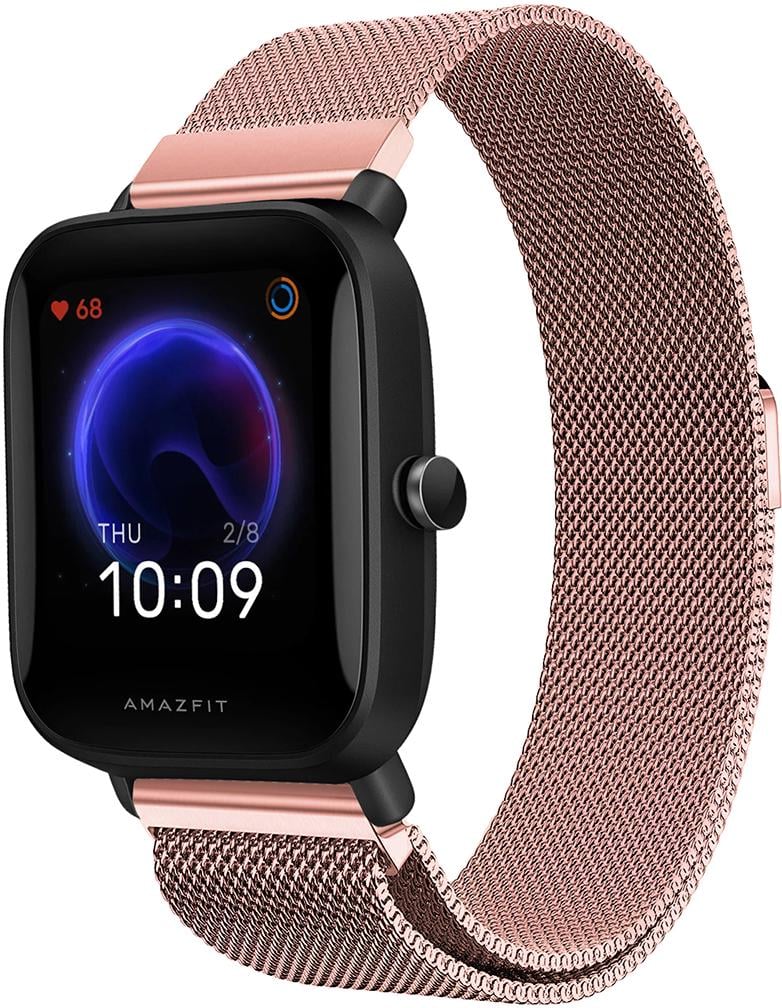 Ремешок Миланская Петля Milano для Amazfit Bip U Pro Pink (23408-31)