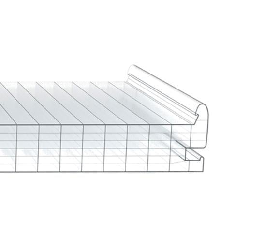 Поликарбонат замковый RODECA с использованием кровельных панелей (21477161) - фото 2