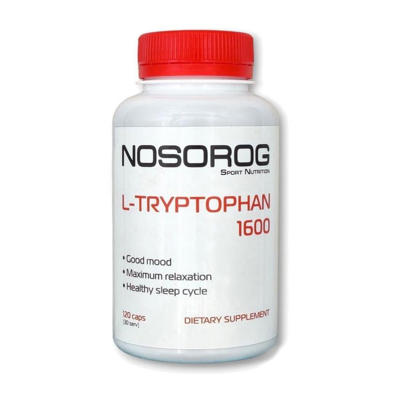 Триптофан NOSOROG L-Tryptophan 1600 120 капс. (22117-01)