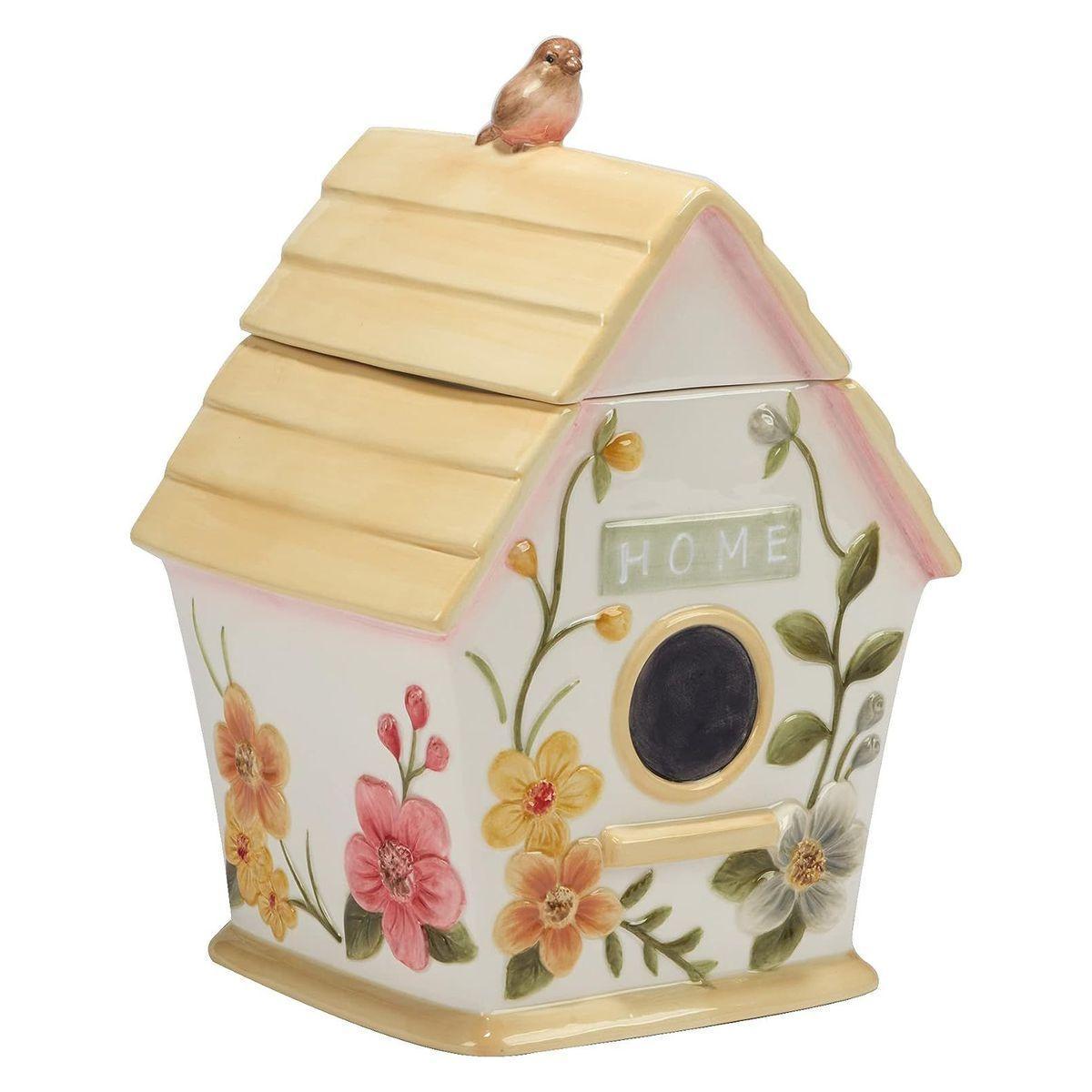 Бисквитник для печенья из керамики Certified International Лесная песня 16,5х16,5х26 см Бежевый (29107)