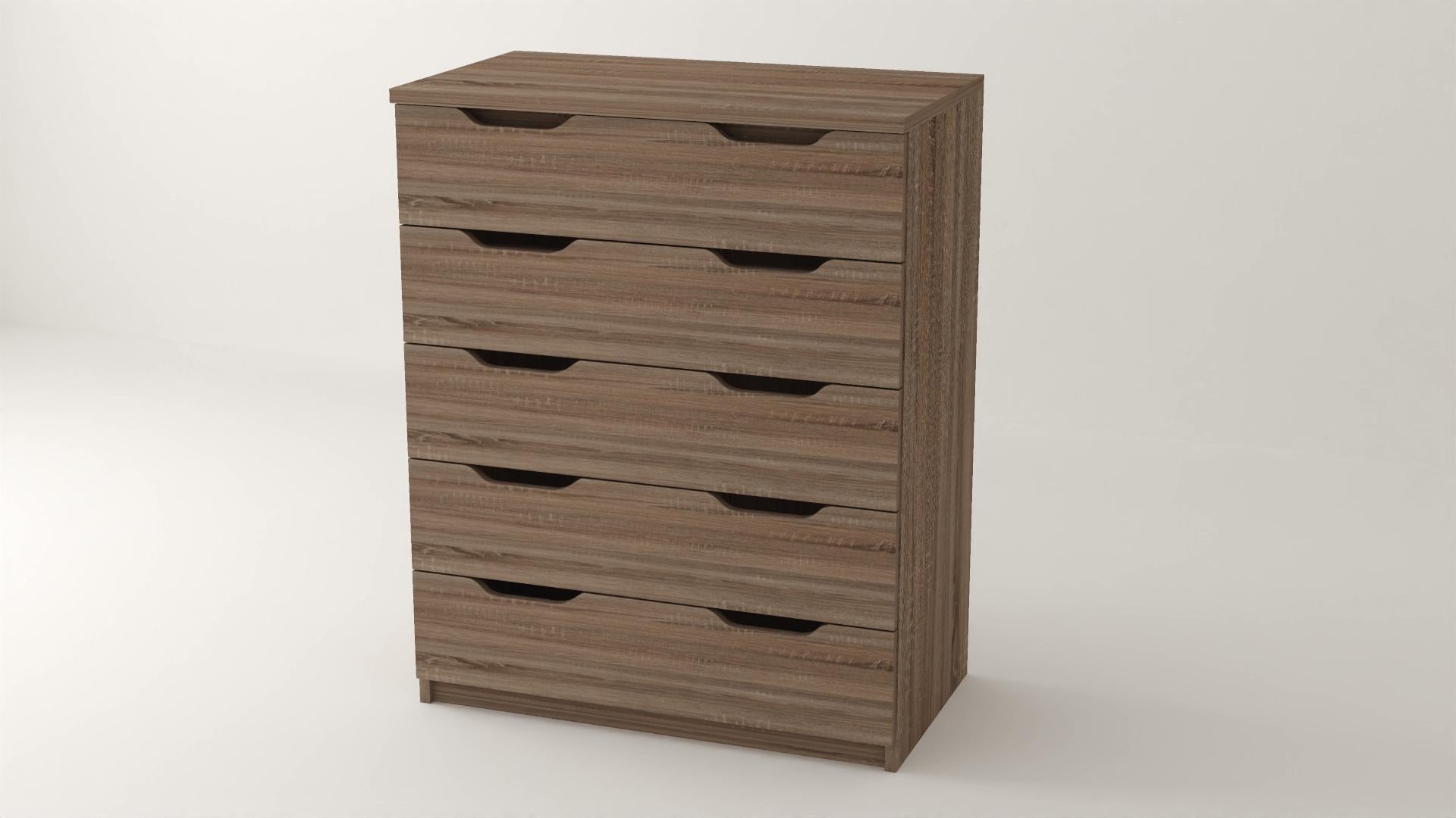 Комод Алекса ВК-49 70х45х100 см Дуб сонома трюфель