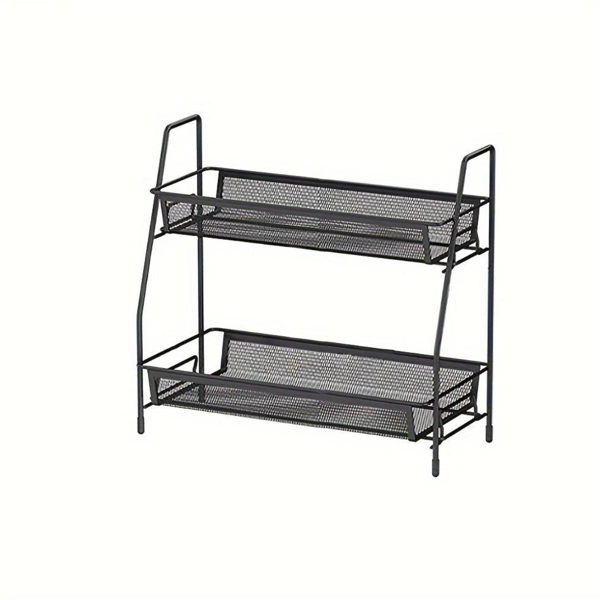 Полка-органайзер для ванной и кухни Storage Rack 2 яруса 31х17х33 см (TD01324/R33453)