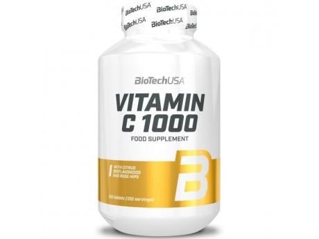 Витамины BioTech USA Vitamin C 1000 BIOFLAVONOIDS 100 таблеток Витамины BioTech USA Vitamin C 1000 BIOFLAVONOIDS 100 таблеток