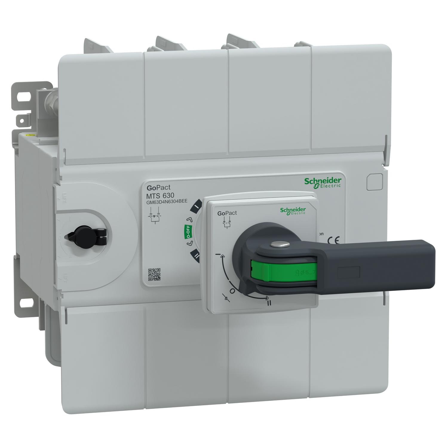 Переключатель нагрузки I-0-II Schneider Electric GoPact MTS630 4P 630A 415V выносная ручка (GM63D4N6304BEE)