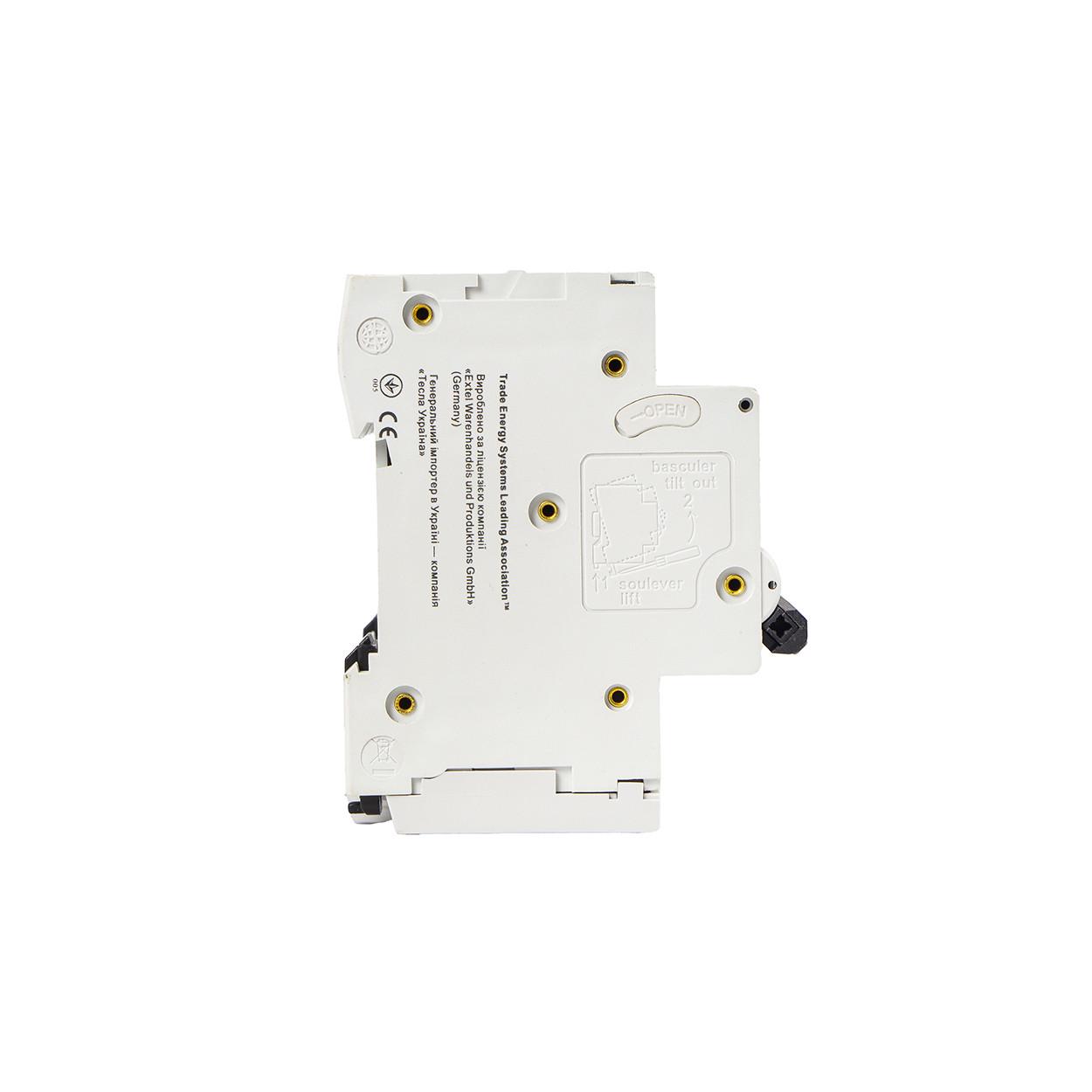 Автоматический выключатель дифференциального тока TESLA NTB1L C20 400V (202) - фото 3