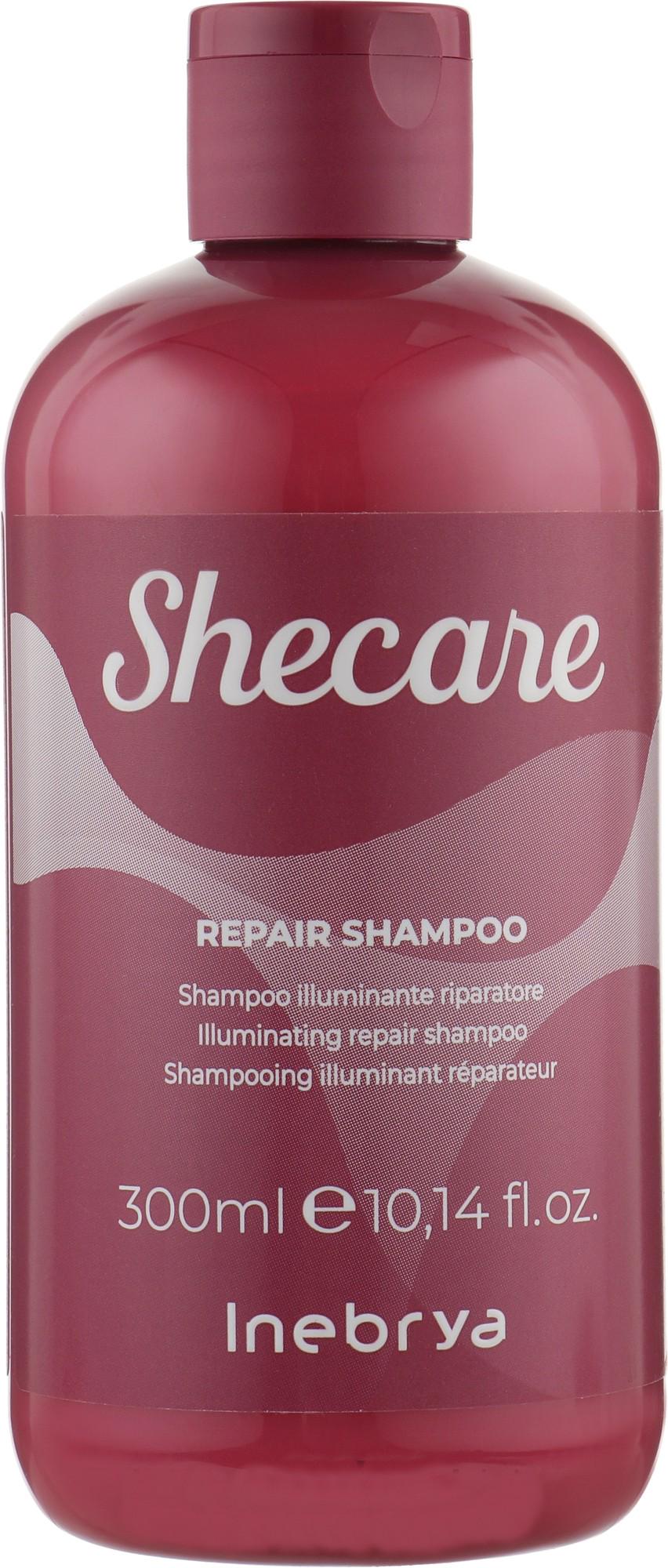 Шампунь для сухих и поврежденных волос Inebrya Shecare Reconstructor Shampoo 300 мл (1250587258)