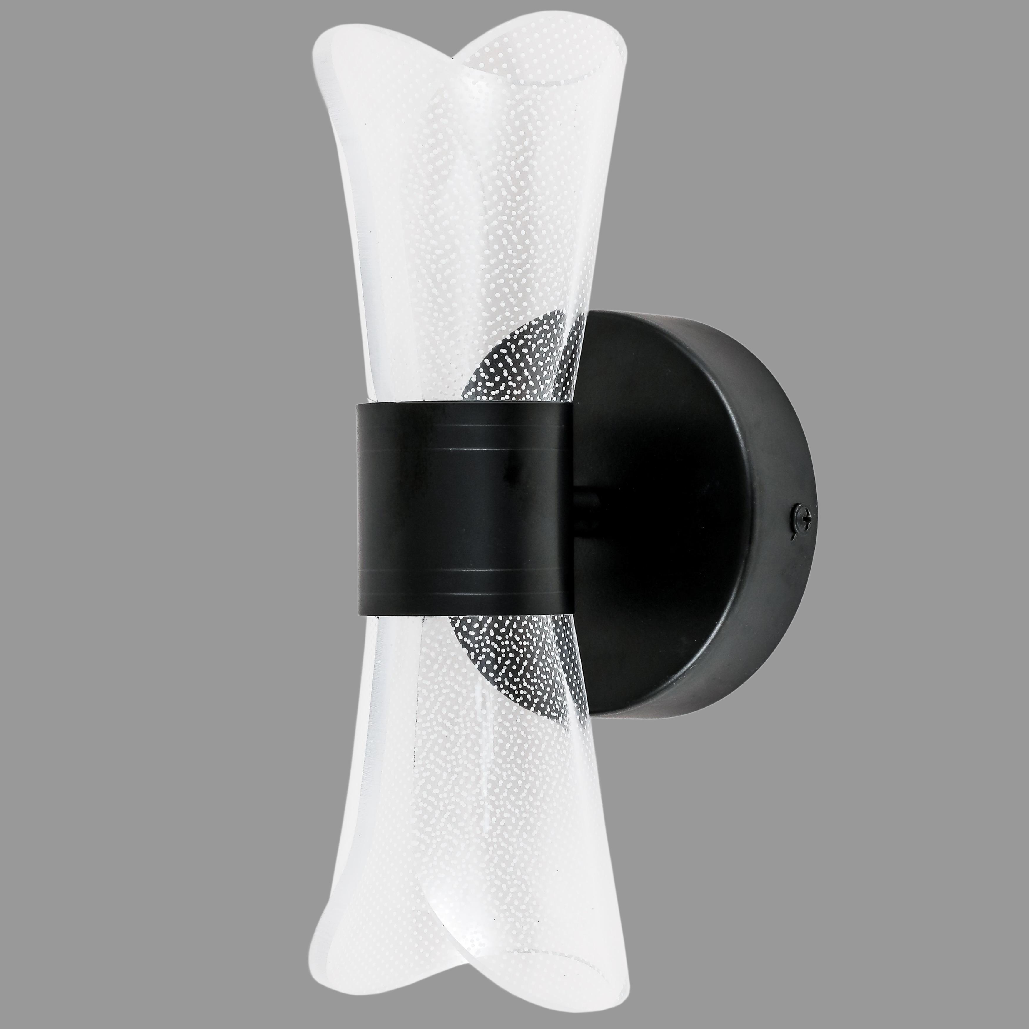 Світильник/бра настінний з крапками 3,5W Чорний (74-W2519 BK)