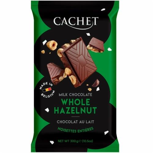 Шоколад молочный Cachet Hazelnut 21702 300 г (30826776)