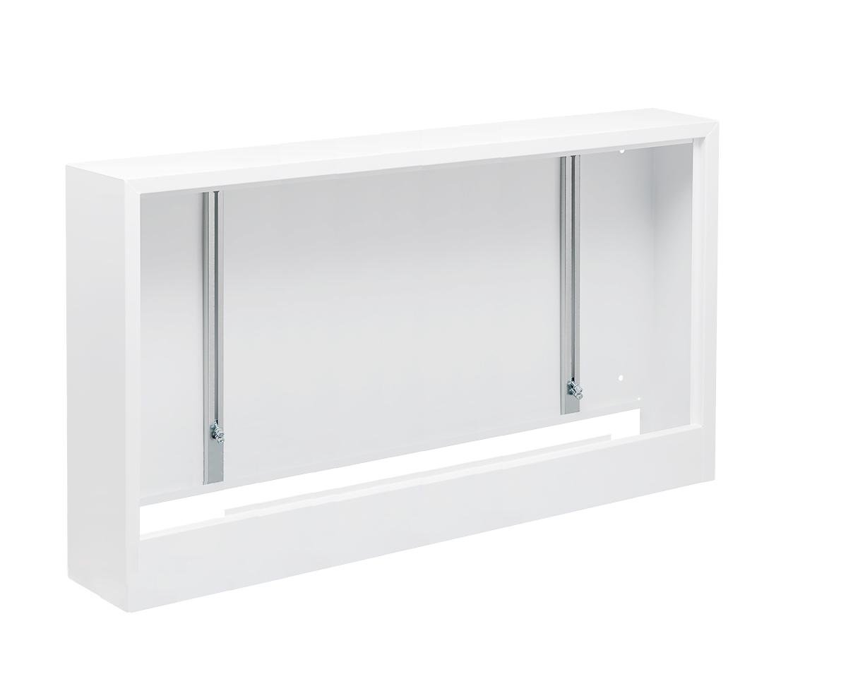 Коллекторный шкаф KOER KR.8021 KR3203 1150х580х150 мм внешний на 12 контуров Белый (125734) - фото 2