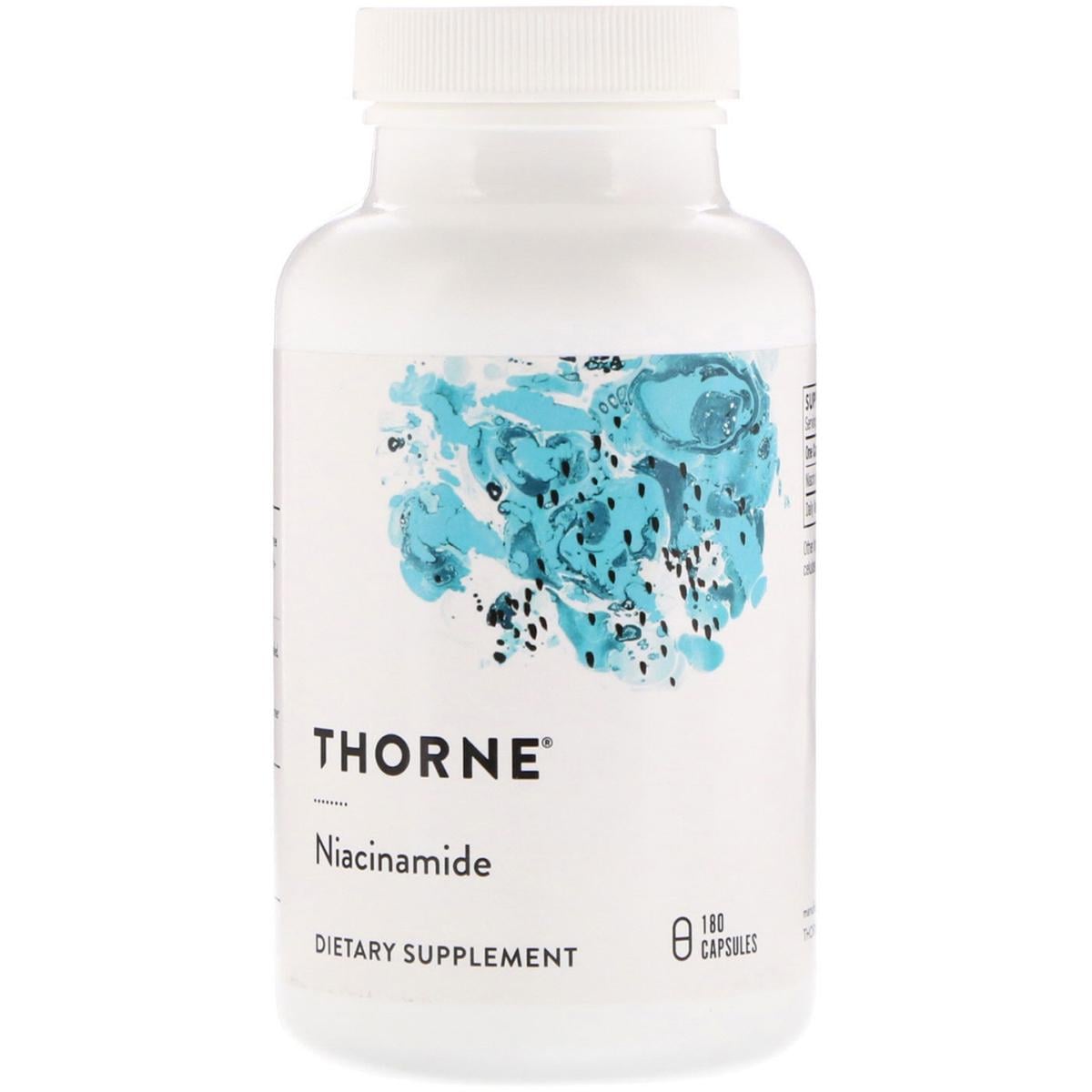Ниацинамид Thorne Research Niacinamide 500 мг 180 капсул (THR13102)