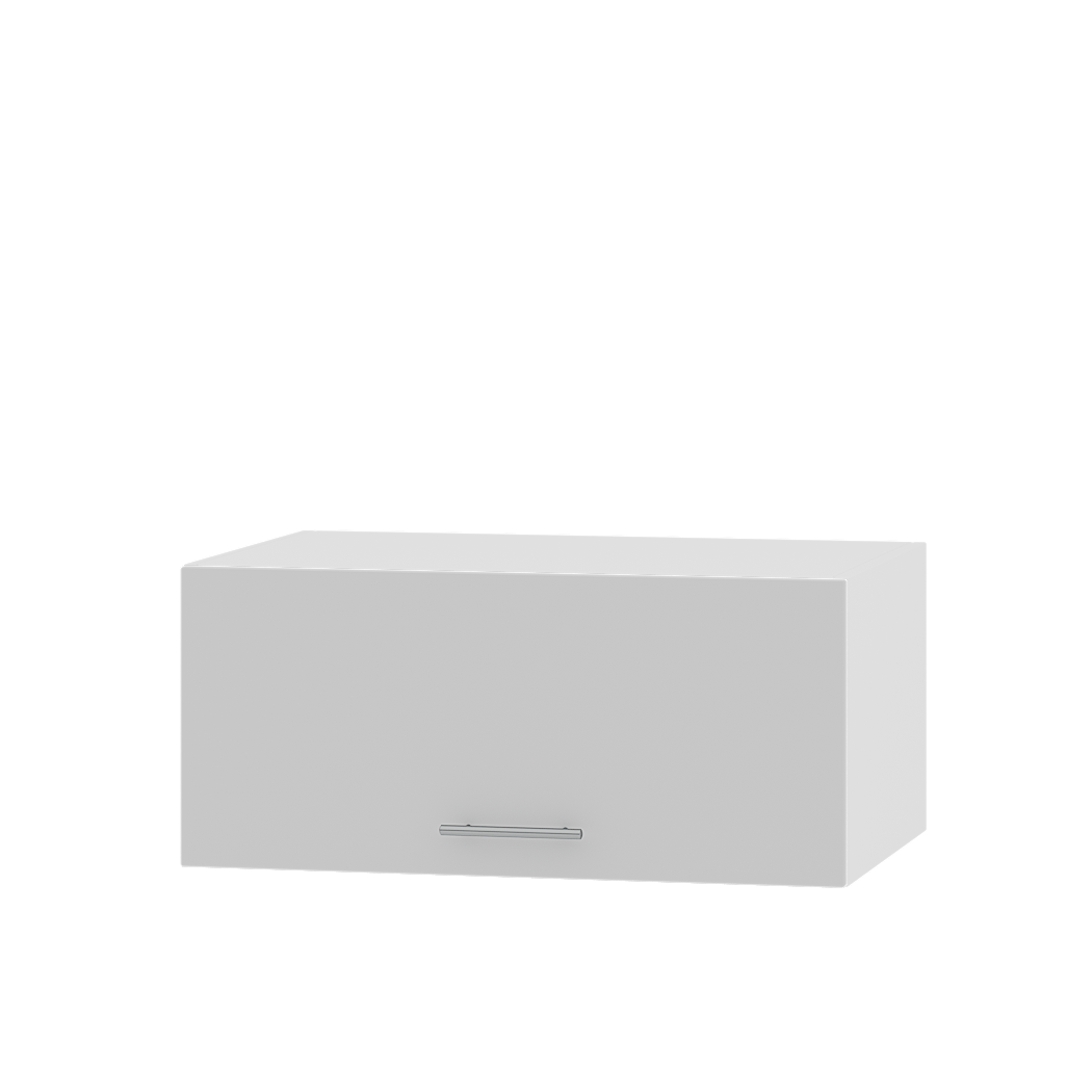 Шафа верхня Еверест Оптіма модуль Верх В21-800 80х57х36 см Німфея Альба/Білий (08324)