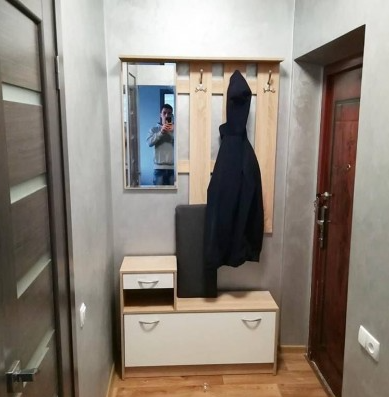 Прихожая Мебель-Сервис Орион без подушки Дуб самоа/Белый (26859609) - фото 3 Прихожая Мебель-Сервис Орион без подушки Дуб самоа/Белый (26859609) - фото 3