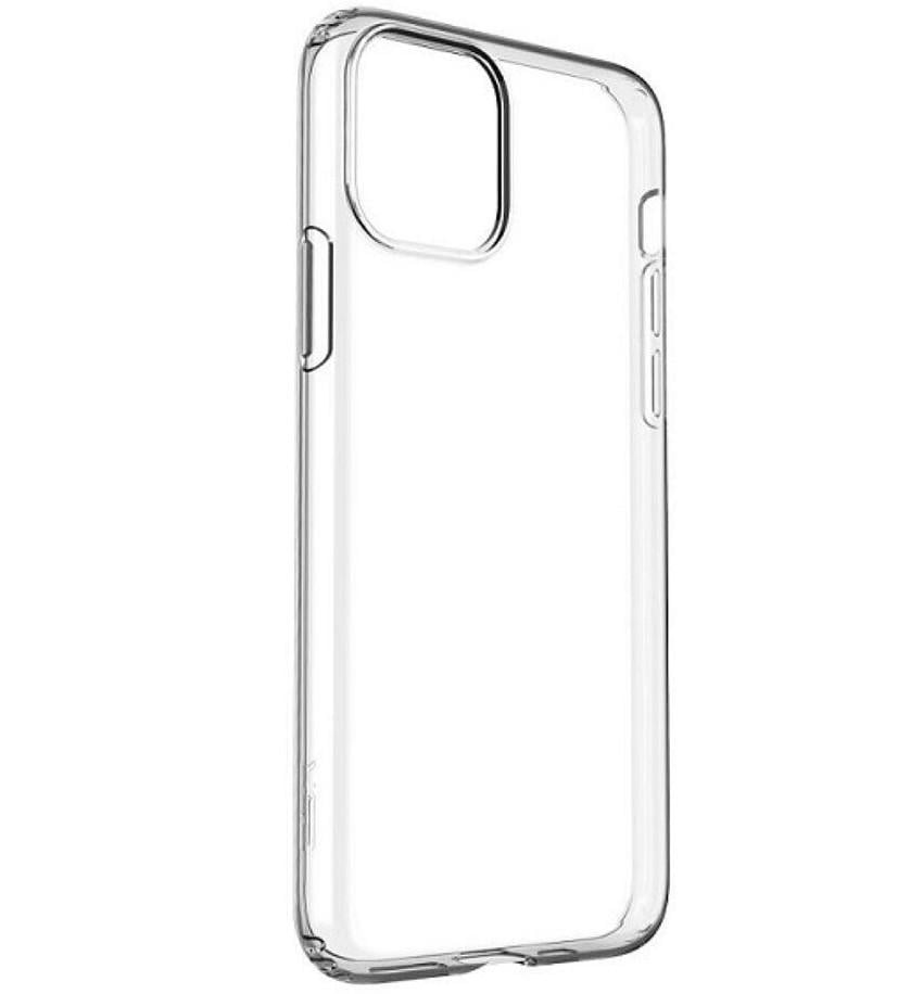 Силиконовый чехол - накладка Silicone Case 0.9mm for iPhone 12 Pro/12, Clear