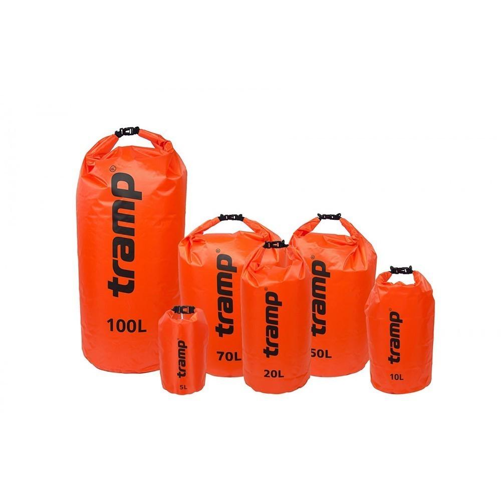 Гермомішок Tramp PVC Diamond Rip-Stop TRA-110 5 л Orange - фото 2