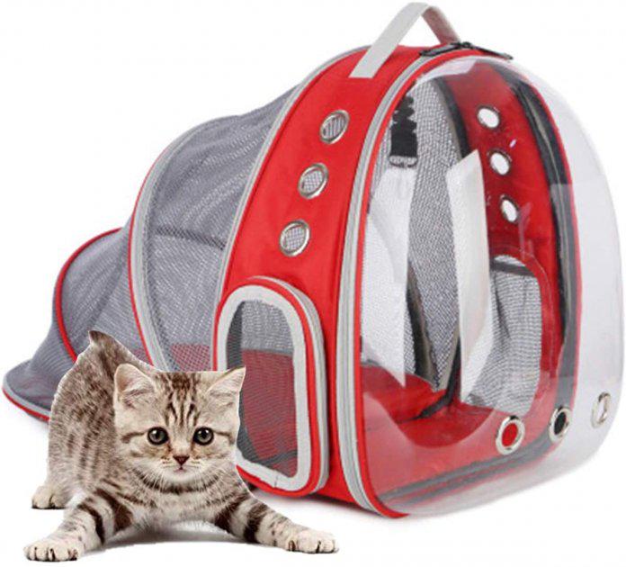 Рюкзак-переноска Lollimeow с расширителем для прогулок (DY435L) - фото 13 Рюкзак-переноска Lollimeow с расширителем для прогулок (DY435L) - фото 13