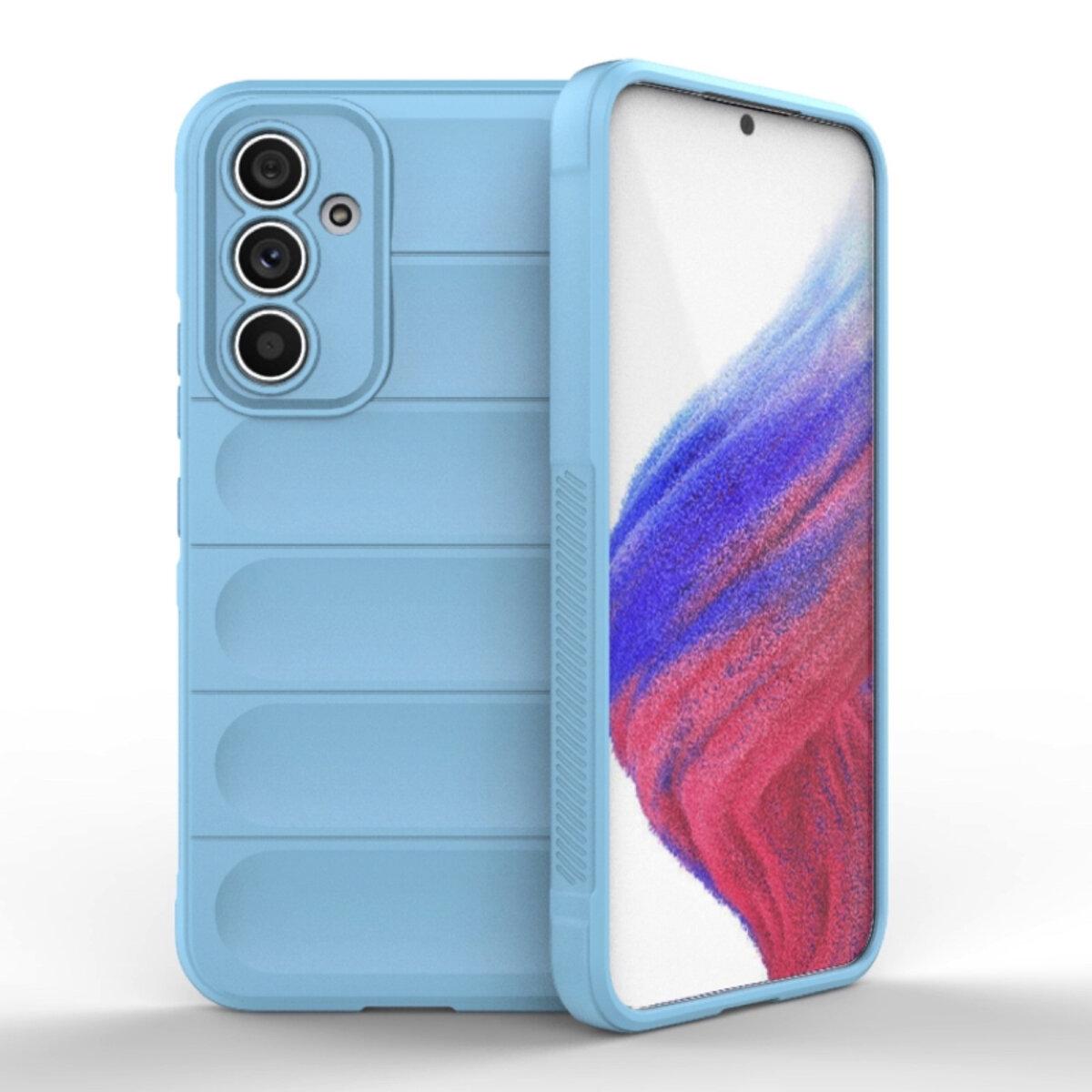 Противоударный чехол для Samsung Galaxy A54 5G Cosmic Magic Shield / Light Blue