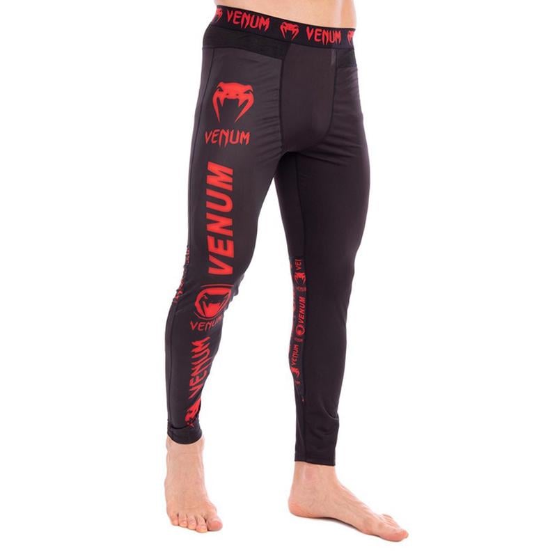 Штаны компрессионные VNM Logos CO-8221 XL Черно-красный (06508303)