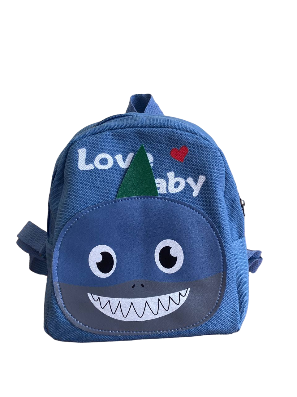 Рюкзак детский Акула 24х10х20 см Синий (11407)