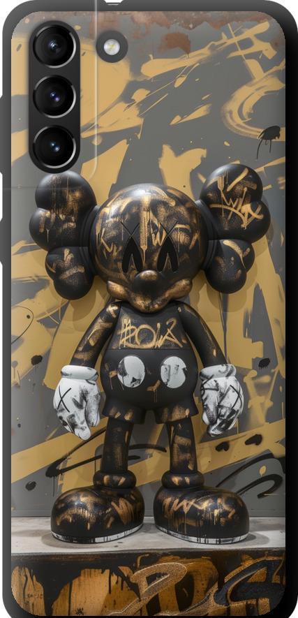 Чехол на Samsung Galaxy S21 Plus Bronze kaws (6097b-2115-42517)