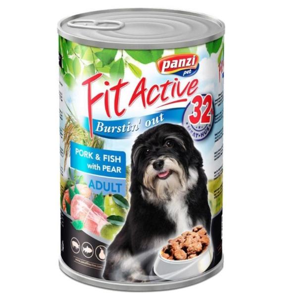 Корм для собак FitActive для собак Свинина та риба 1,24 кг (000021328)
