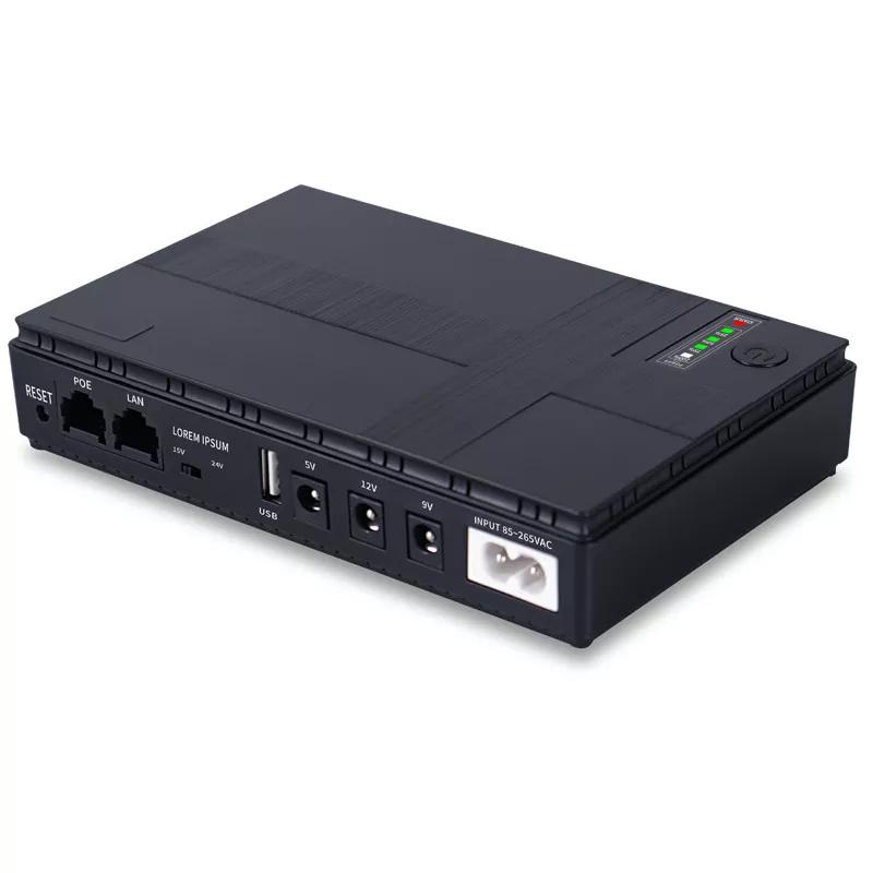 Повербанк для роутерів GreenVision DC UPS DC-1018P 10400 mAh 5v 9v 12v