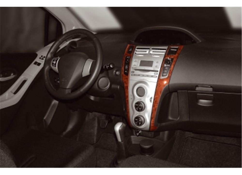 Накладки на панель Meric для Toyota Yaris 2006-2011 гг.