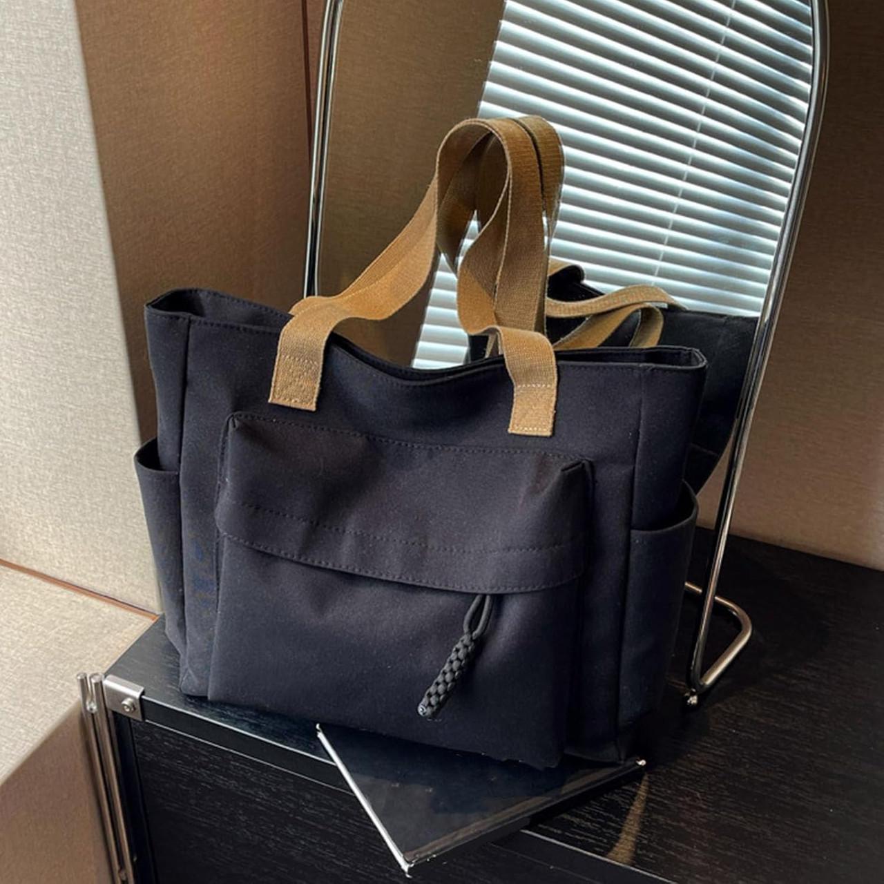 Женская сумка-шопер Черный (RN-188)