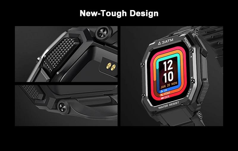 Розумний годинник Kospet Rock з вимірюванням тиску та кисню в крові - фото 8 Розумний годинник Kospet Rock з вимірюванням тиску та кисню в крові - фото 8