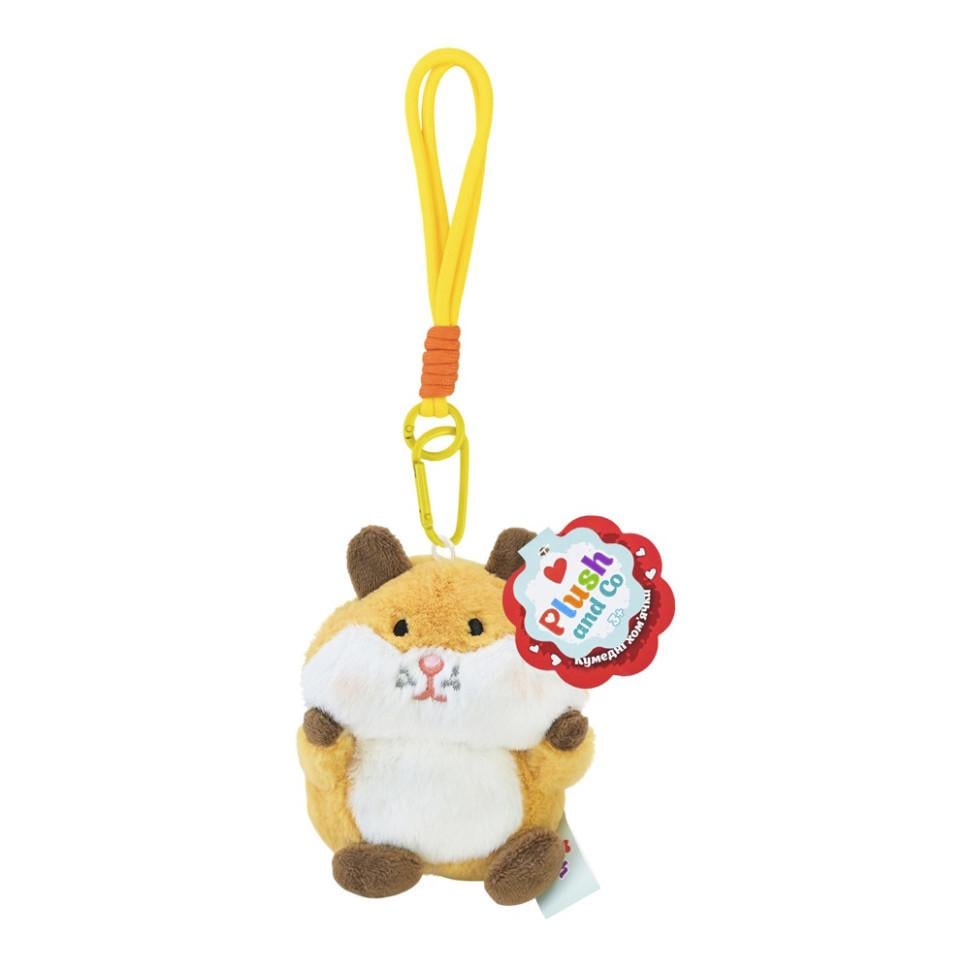 М'яка іграшка-брелок PLC25003-3 Хом'ячок 8х5х11 см (2990434590)