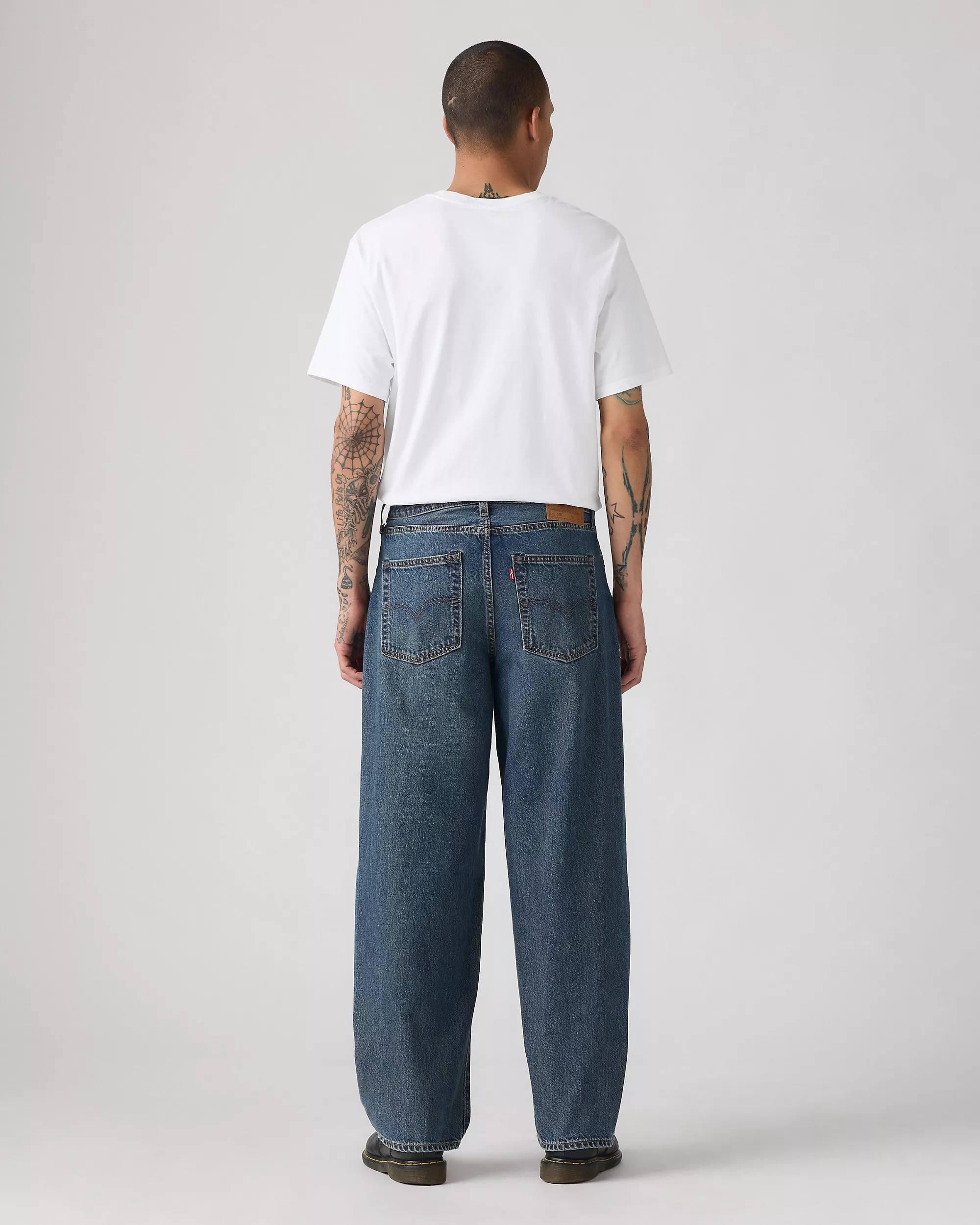 ᐉ Джинсы мужские LEVIS 578 Baggy Jeans р. 30-32 Темно-синий