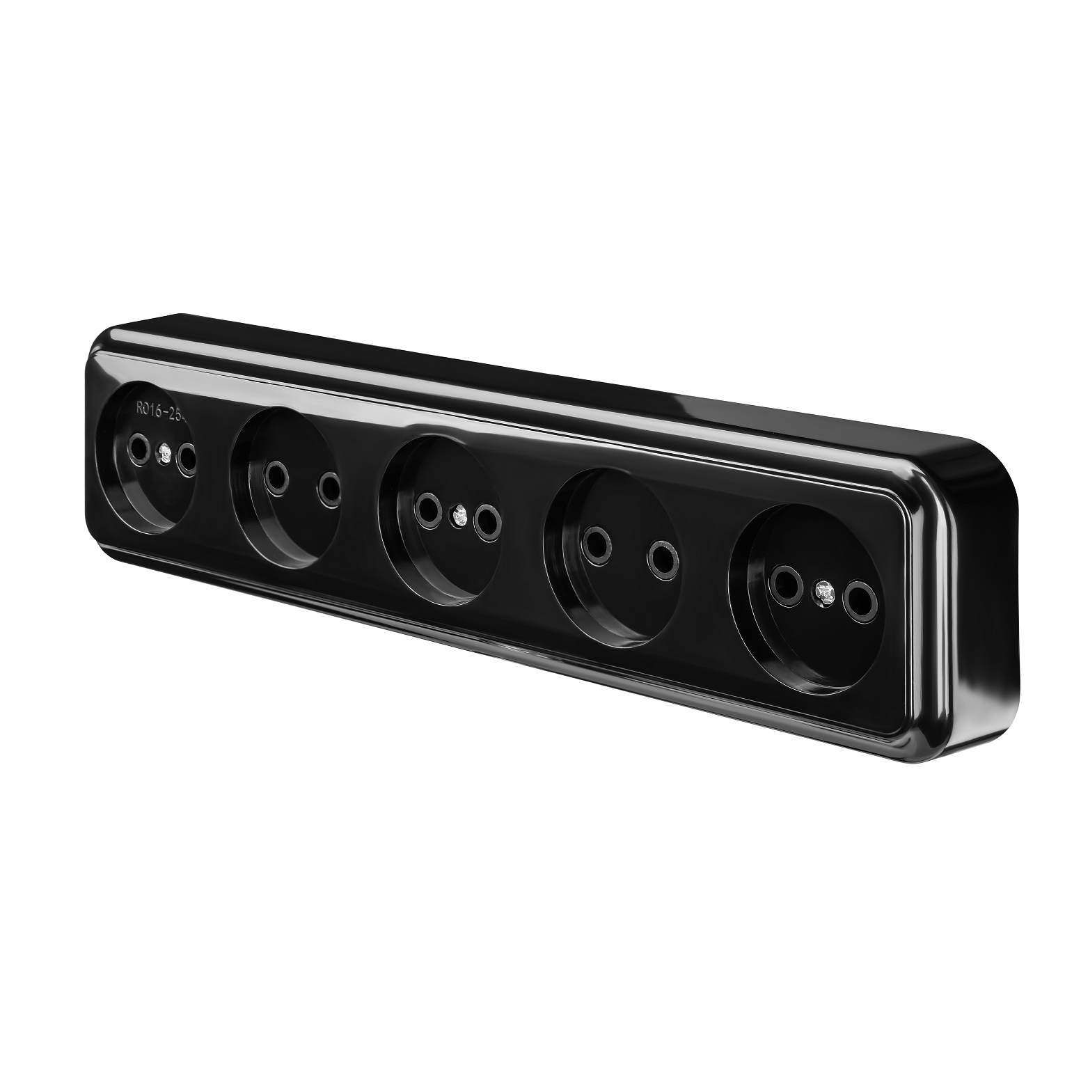 Розетка пятиместная MARSHEL MAGLEV RO16-254 Black (RO16-254 Black) Розетка пятиместная MARSHEL MAGLEV RO16-254 Black (RO16-254 Black)