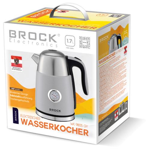 Електрочайник Brock WK 9805 GY (WK 9805 GY) - фото 2 Електрочайник Brock WK 9805 GY (WK 9805 GY) - фото 2