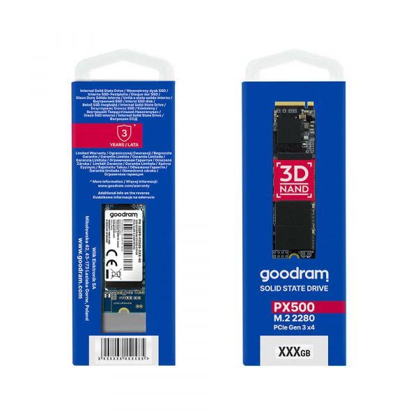 SSD-накопичувач Goodram PX500 Gen.3 512GB (SSDPR-PX500-512-80-G3) - фото 2 SSD-накопичувач Goodram PX500 Gen.3 512GB (SSDPR-PX500-512-80-G3) - фото 2
