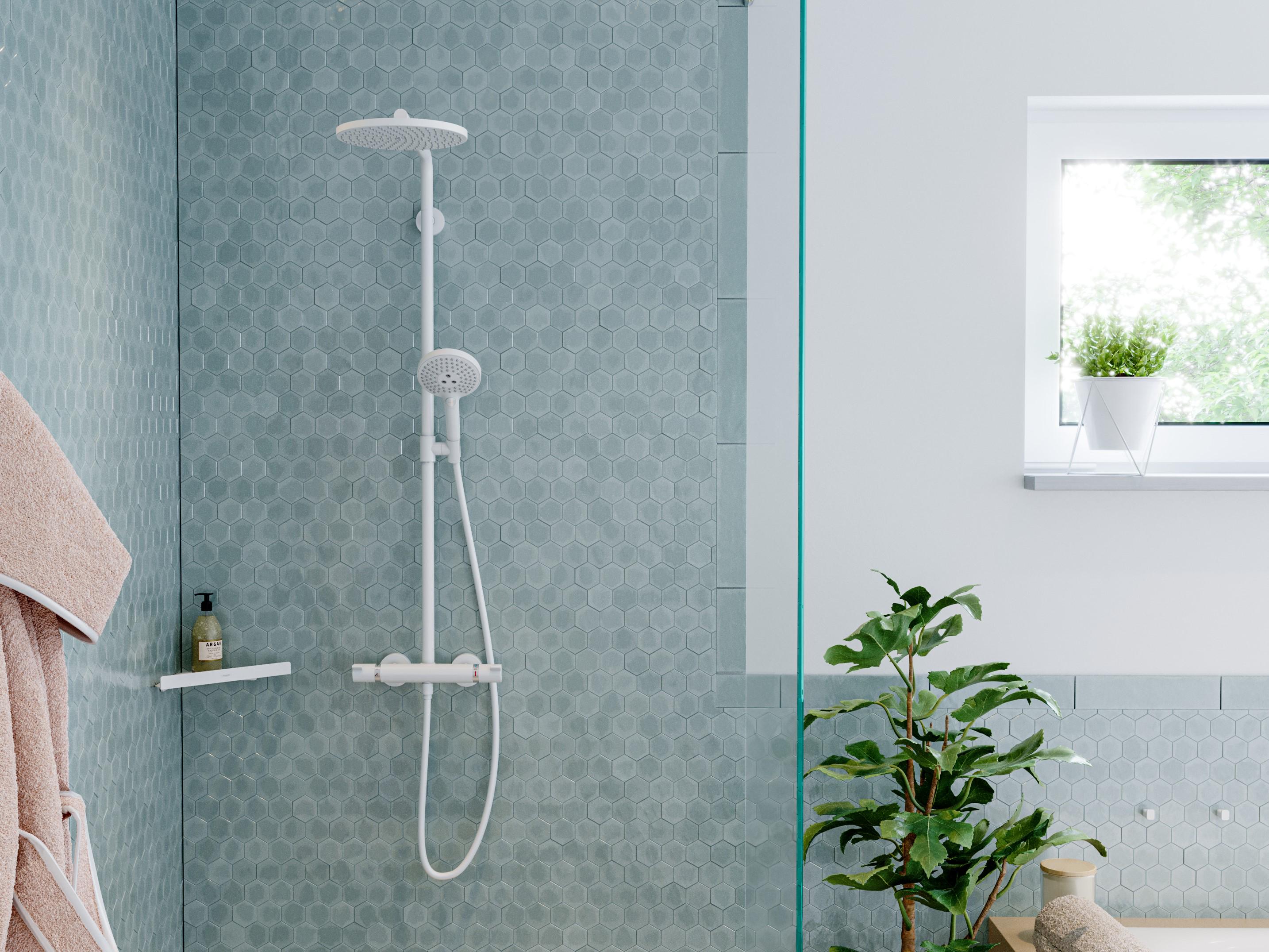 Душевая система с термостатом Hansgrohe Croma Select 26890700 Белый (142049) - фото 5