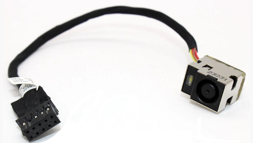 Разьем питания для ноутбука HP Pavilion DV6-7000 DV7-7000 678225-YD1 с кабелем/шлейф/гнездо (1465383176)