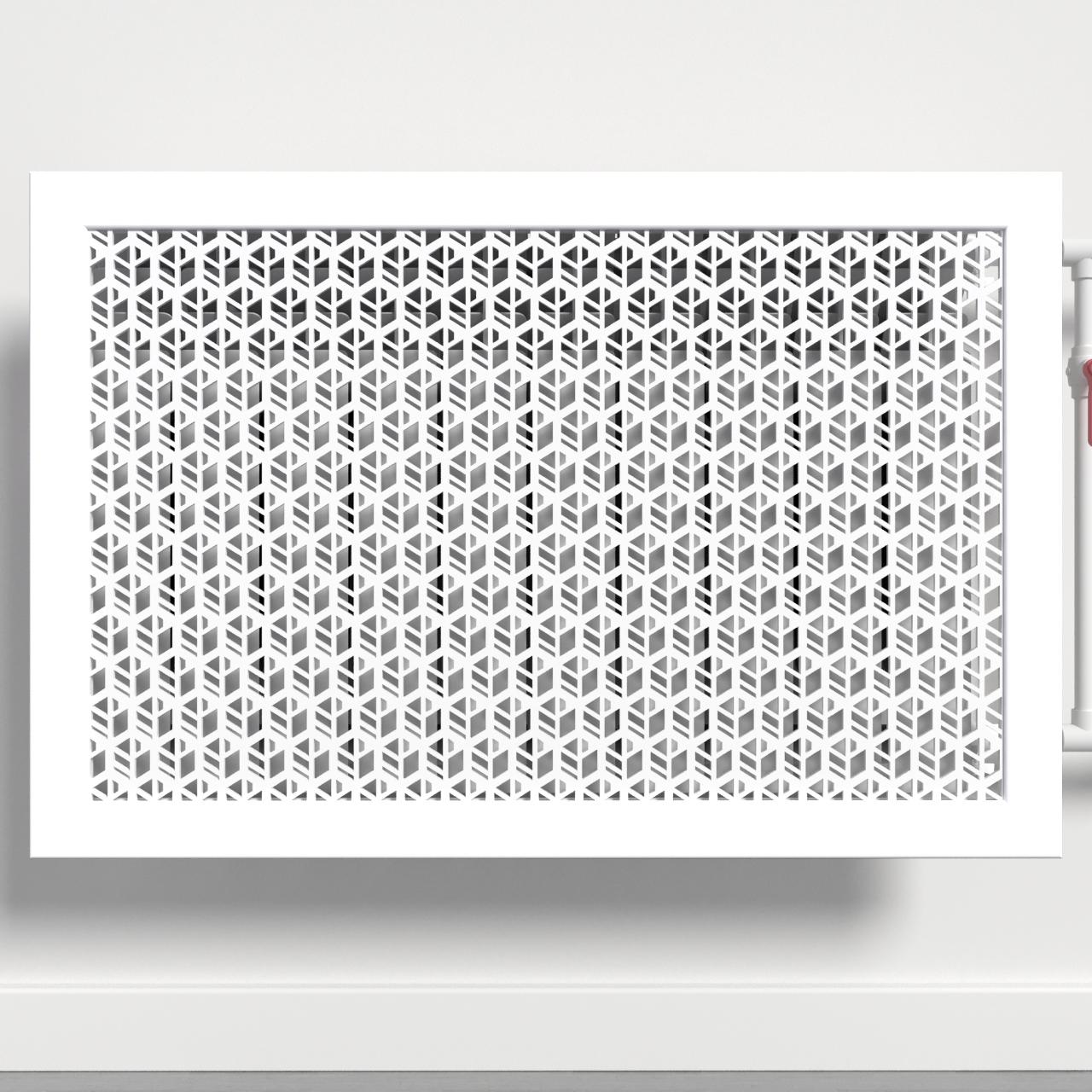 Решетка-экран на батарею SMARTWOOD 600 Белый (R20562104)