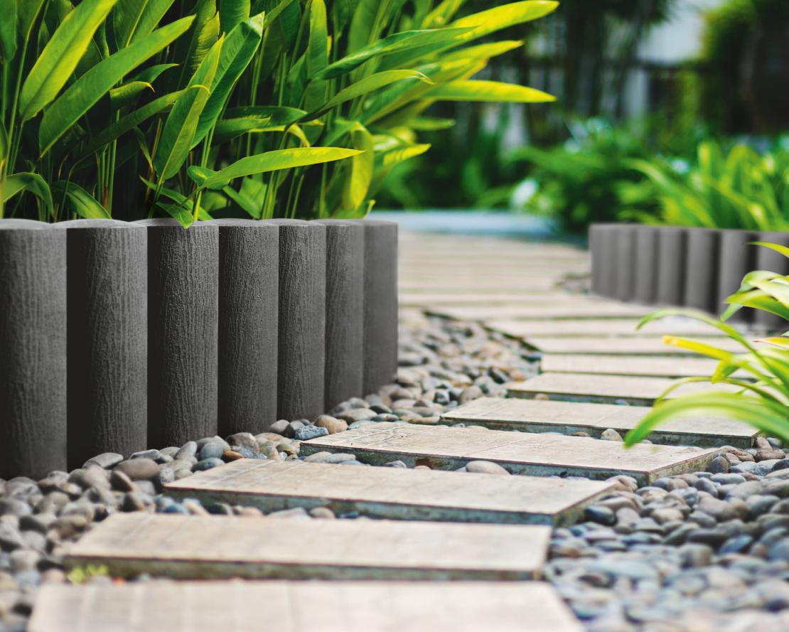 Газонна огорожа Cellfast STANDARD 2,3 м 4 елементи Сірий (34-044) - фото 3