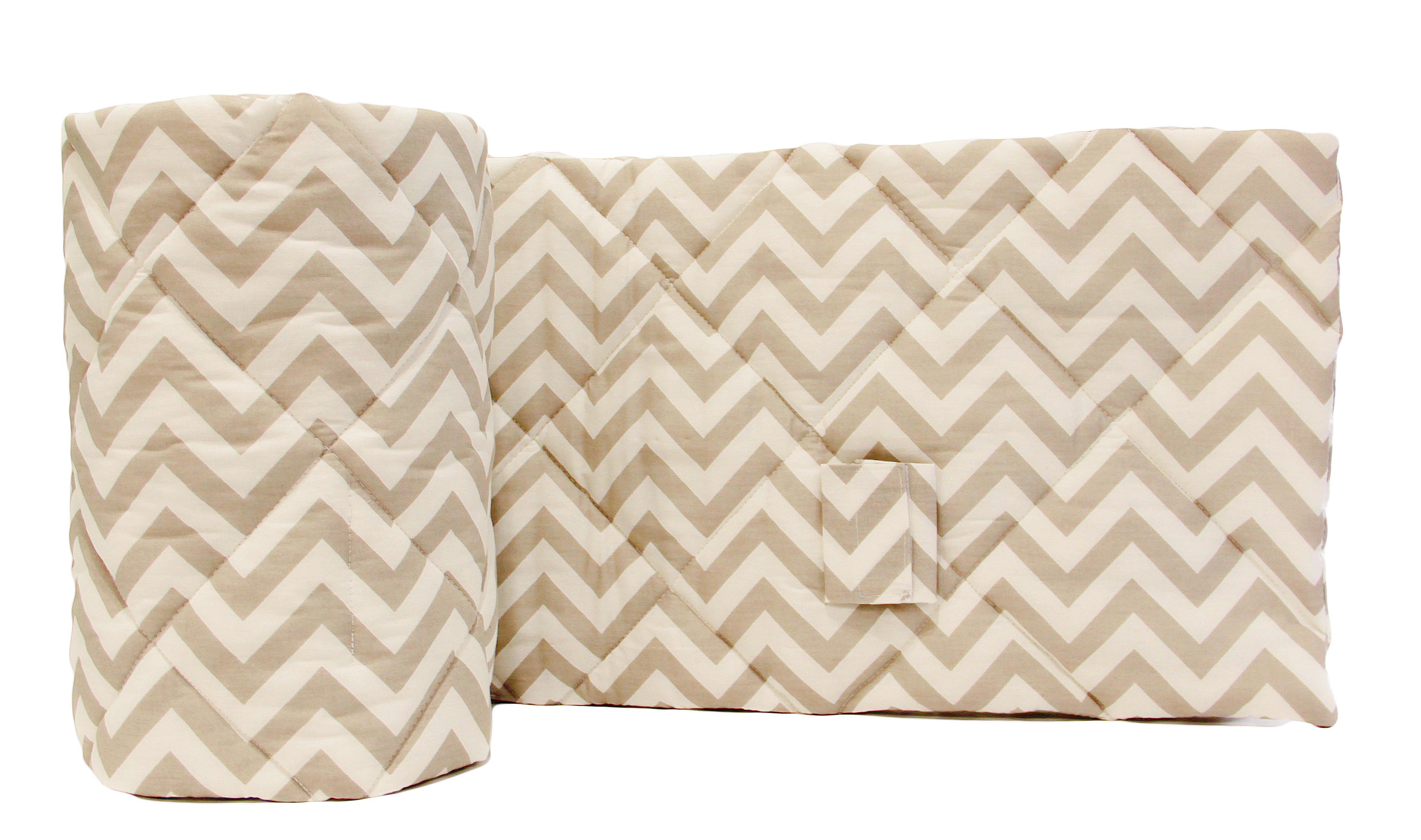 Комплект стёганных бортиков 2 шт 105х30 см (Lam703)