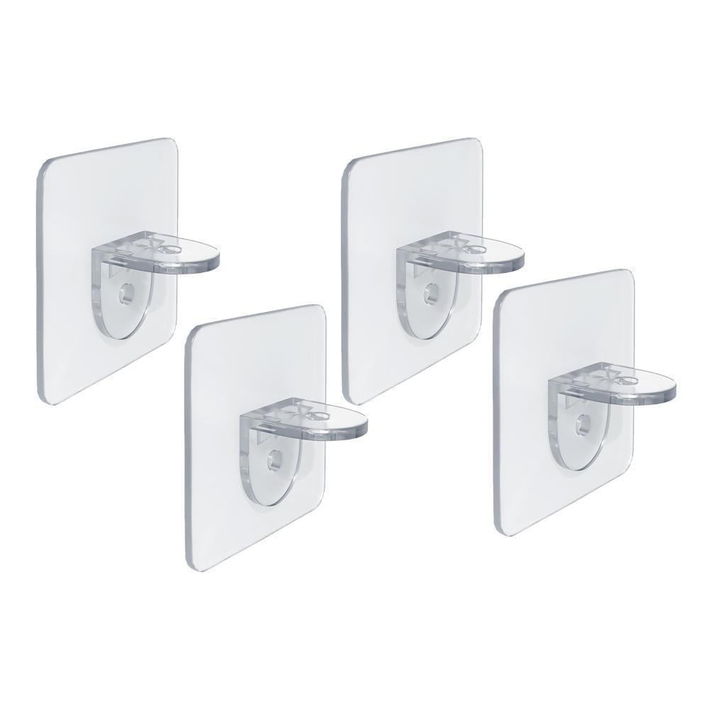 Кронштейны-опоры самоклеящиеся для полокодинарные 4 шт. (14153039) Кронштейны-опоры самоклеящиеся для полокодинарные 4 шт. (14153039)