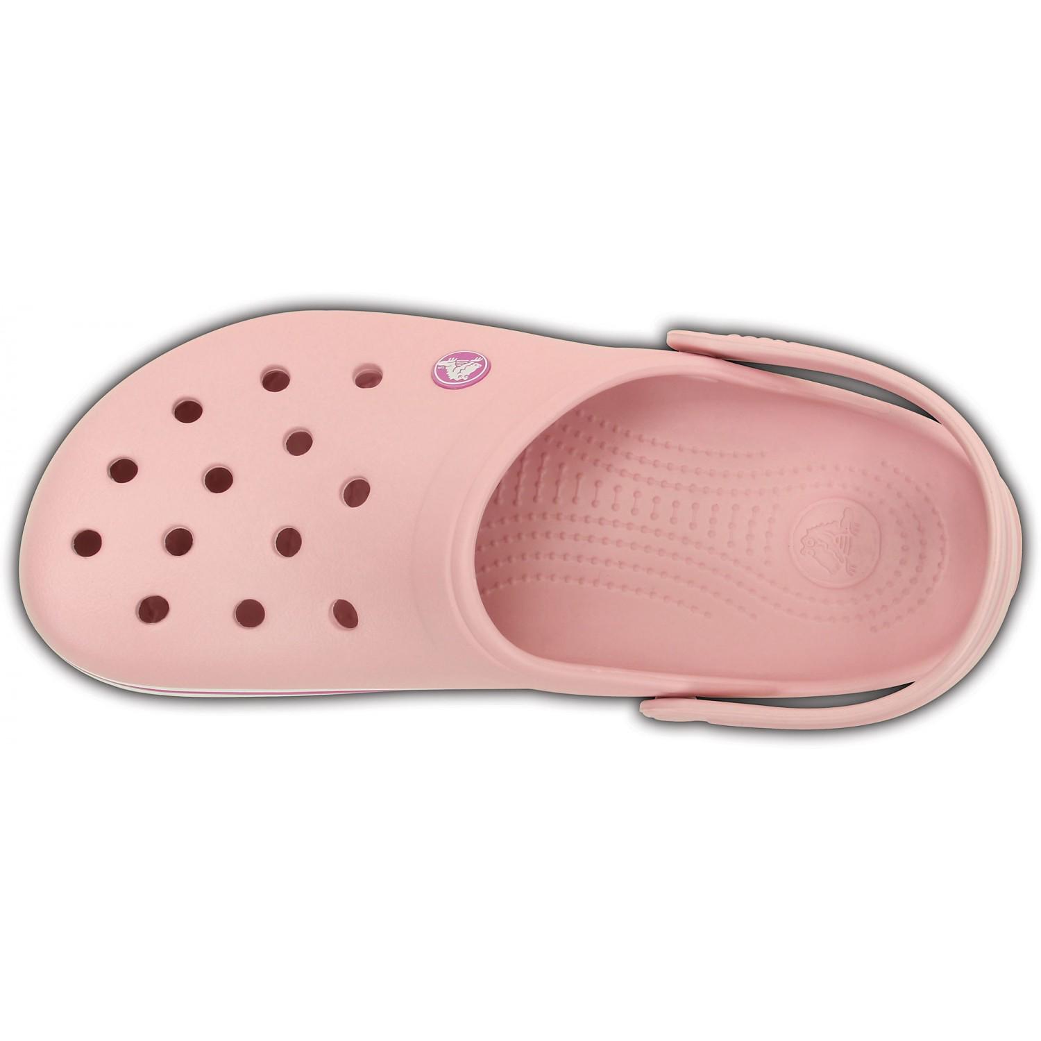 Сабо Crocs Crocband Clog M6W8 р. 38 24,5 см Pearl Pink (11016-W) - фото 4