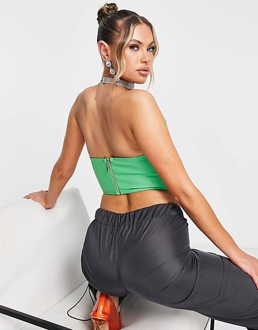 Топ Asos 10032 р. 38 Зелений - фото 2