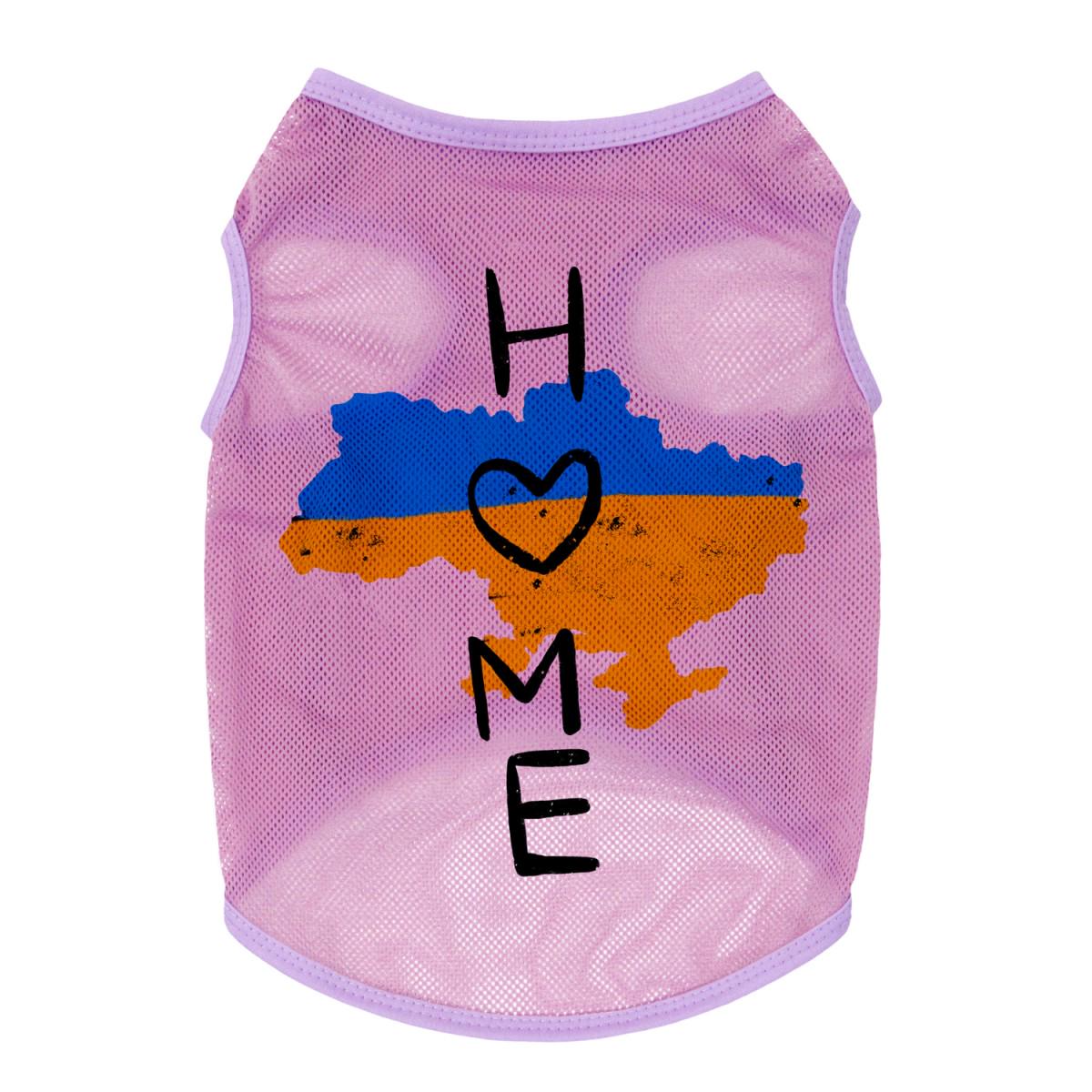 Майка для собак Waudog Clothes Home S Розовый (301-0230-7)