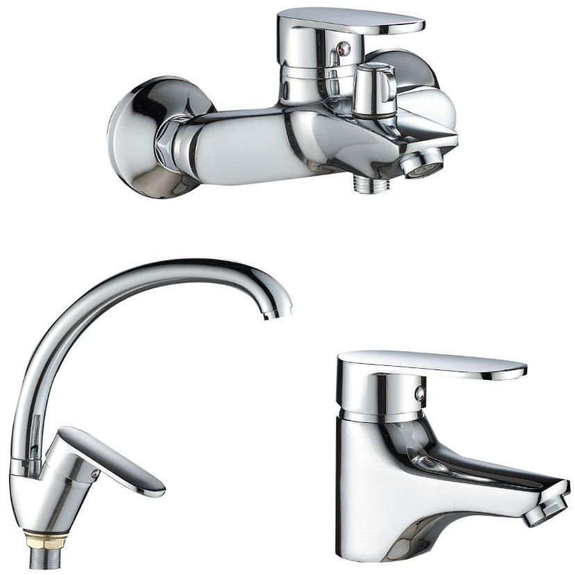 Набір змішувачів для ванни Lidz Tani LDTAN001F1CRM4495745887 Хром (215217)