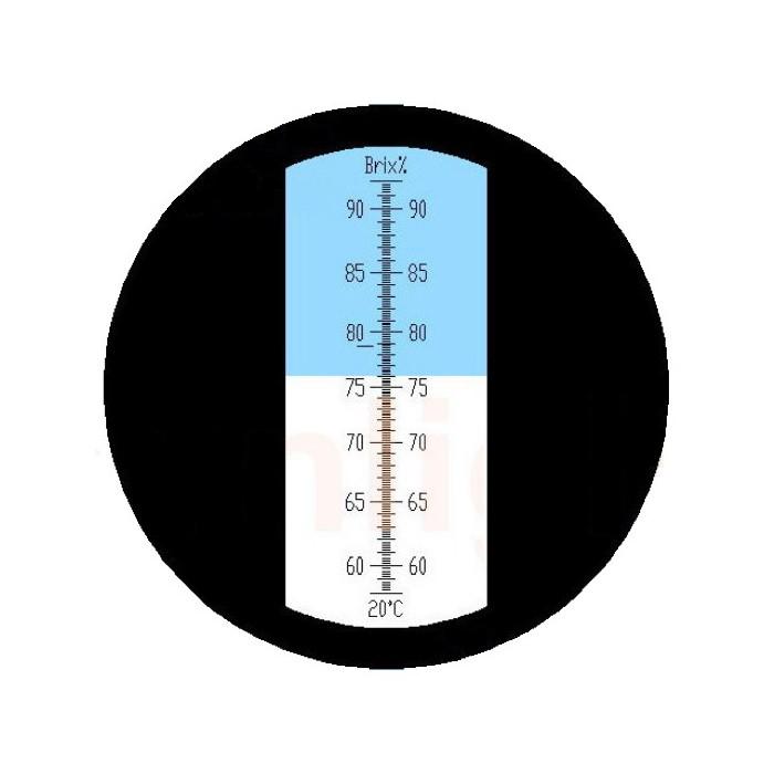 Рефрактометр Brix HT117ATC для меду цукру 58-92% - фото 5
