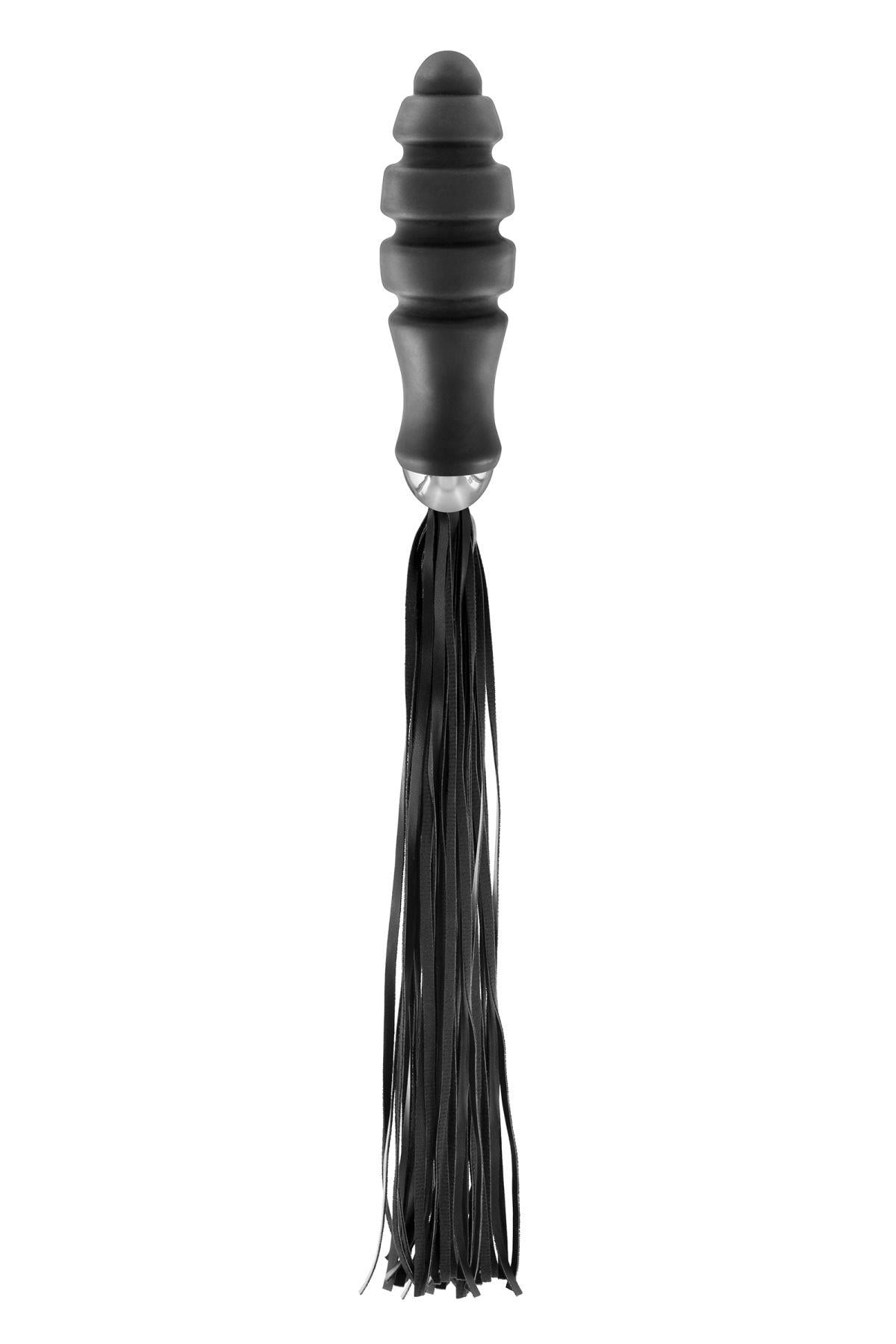 Флогер с ручкой для проникновения Fetish Tentation Whip with Ogive Handle (30278640)