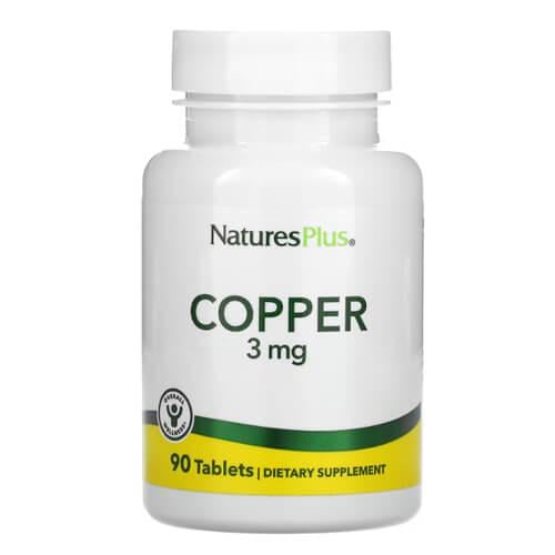 Медь NaturesPlus Copper 3 мг 90 табл. (NAP-03430)