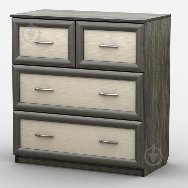 Комод Тиса Мебель АКМ-15/1 Венге/Дуб молочный Комод Тиса Мебель АКМ-15/1 Венге/Дуб молочный