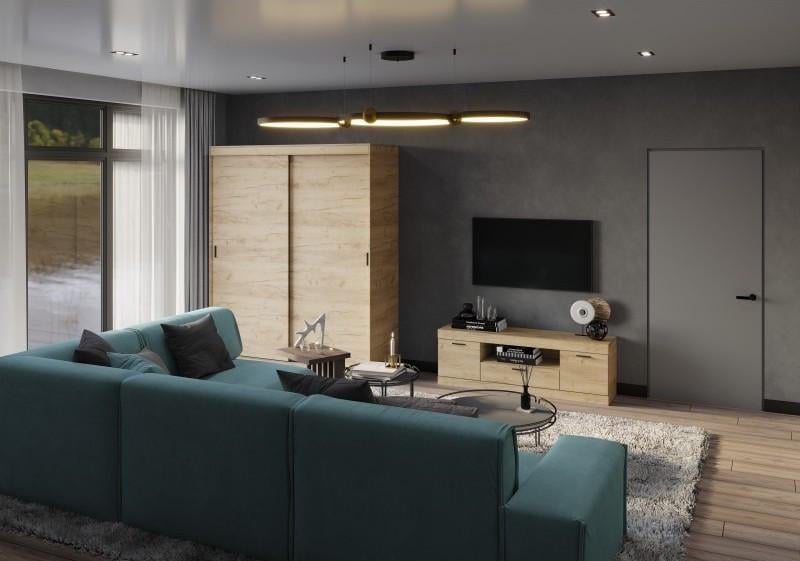 Гостиная Эверест Соната-10 Крафт золотой (ЕВ20556)