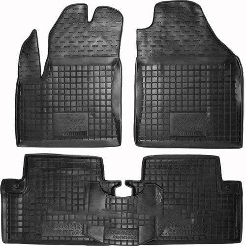 Коврики автомобильные AVTO-Gumm Ford Tourneo Connect I 02-12 средняя база Черный (11375)