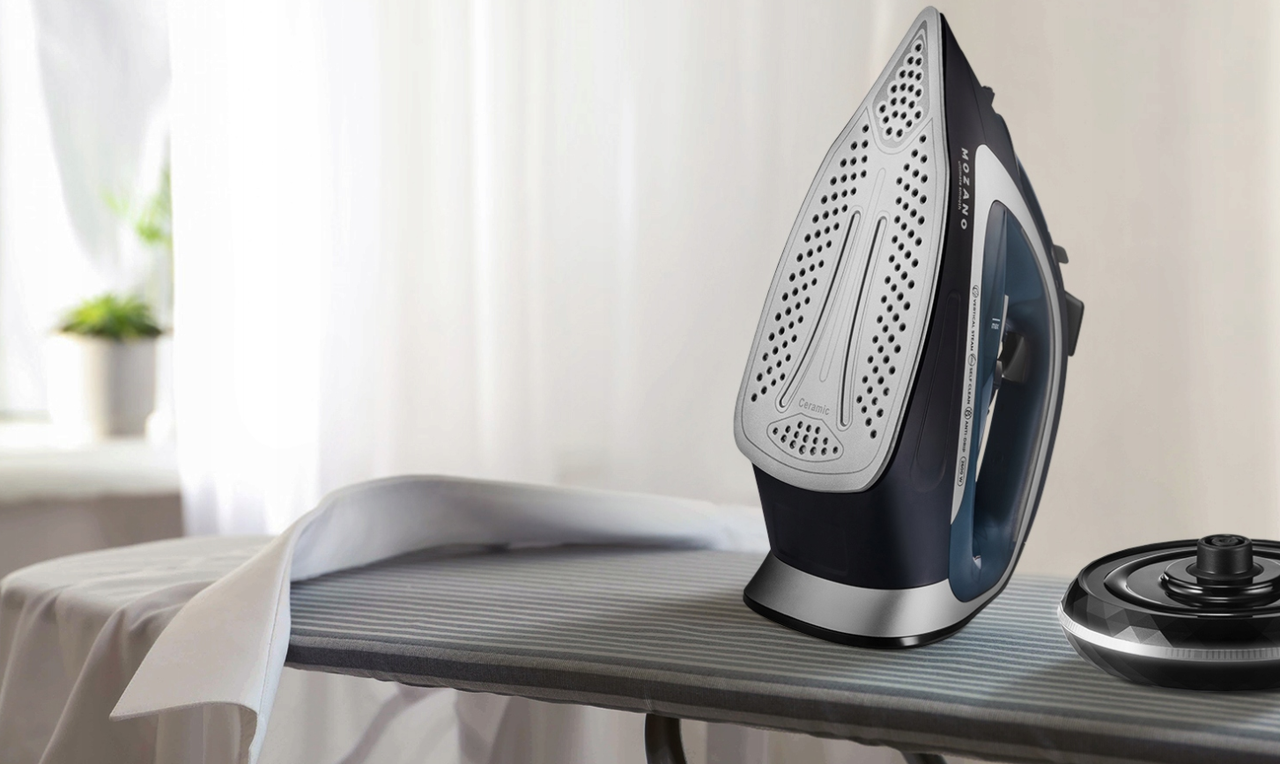 Праска Mozano керамічна підошва 2600 Вт (2330241578) - фото 9 Праска Mozano керамічна підошва 2600 Вт (2330241578) - фото 9